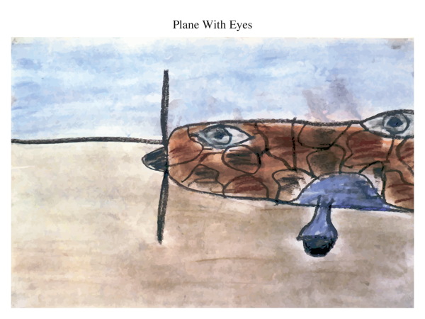 Plane With Eyes