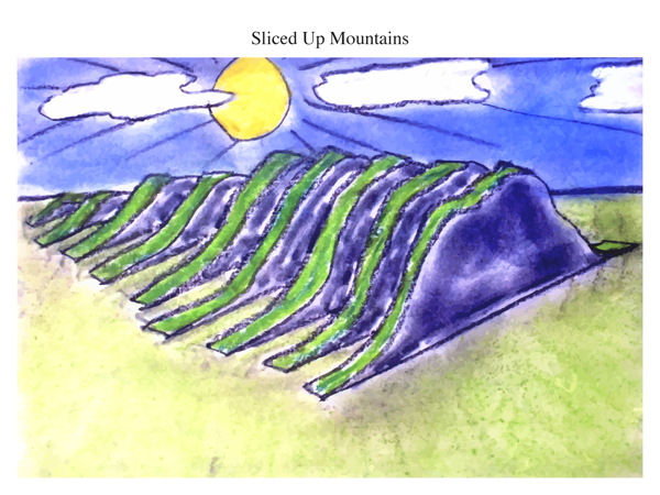 Sliced Up Mountains