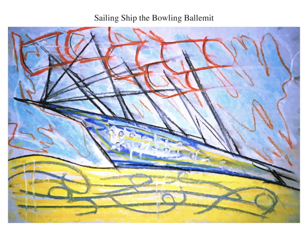 Sailing Ship the Bowling Ballemit