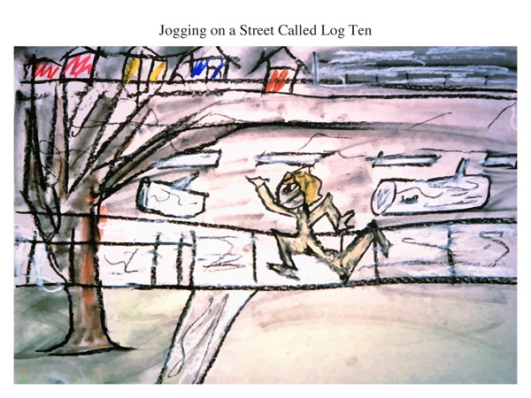 Jogging on a Street Called Log Ten