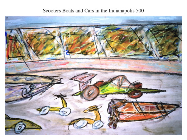 Scooters Boats and Cars in the Indianapolis 500