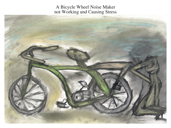 A Bicycle Wheel Noise Maker not Working and Causing Stress