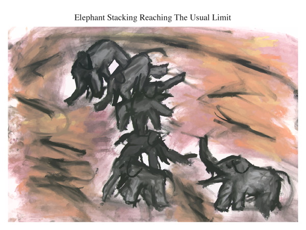 Elephant Stacking Reaching The Usual Limit