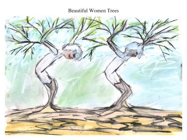Beautiful Women Trees