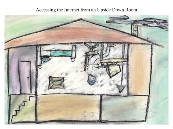 Accessing the Internet from an Upside Down Room