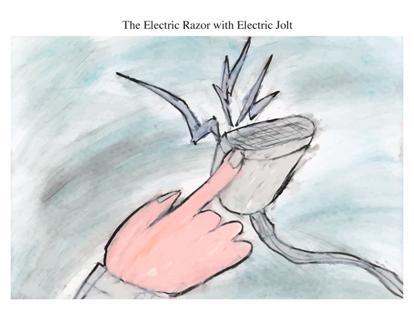 The Electric Razor with Electric Jolt
