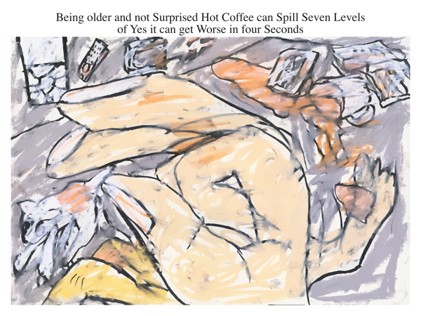 Being older and not Surprised Hot Coffee can Spill Seven Levels of Yes it can get Worse in four Seconds