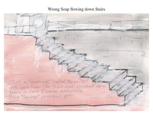 Wrong Soap flowing down Stairs